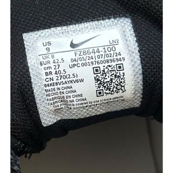 Nike Force Zoom Trout 9 Pro MCS Baseball Cleats White FZ8644-100 Men’s Size 9 - Picture 9 of 10